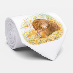 Cravate Cute Mole (Animal Art for Kids) (Beatrix Potter)