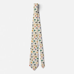 Cravate Cute Motif de champignons Moderne Style tendance