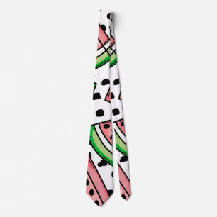 Cravate Cute Motif Watermelon