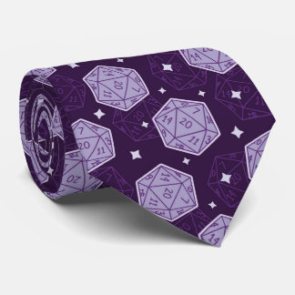 Cravate D&D Cravate, D20 NeckTie, DnD Don Pour Maître De D