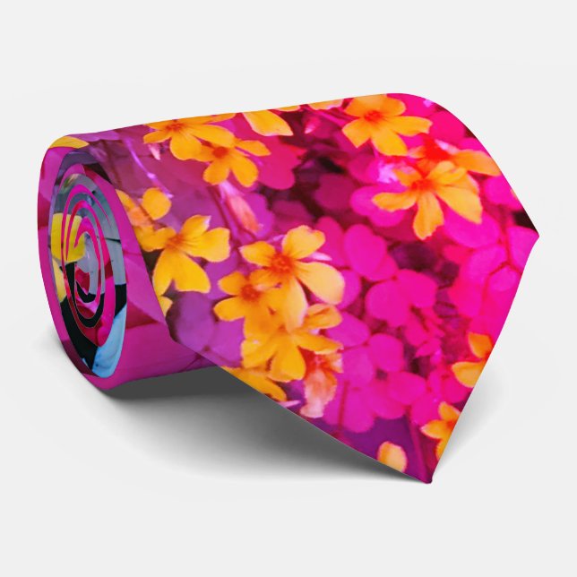 Cravate d'alimentation des fleurs (Roulé)