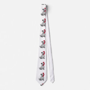 Cravate Dalmatie de Noël