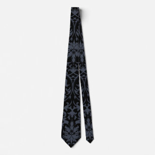Cravate Damas noir et gris