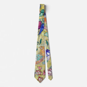 Cravate Dame avec un ventilateur, Gustav Klimt