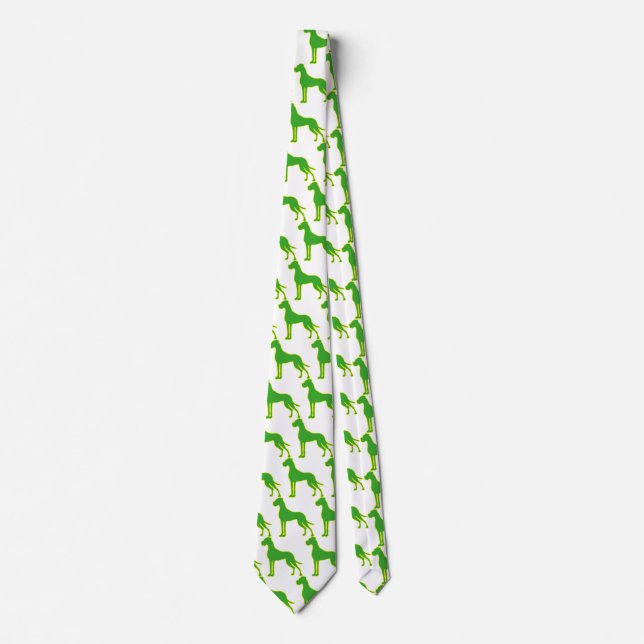 Cravate Dane Tie Vert vert/vert  (Devant)