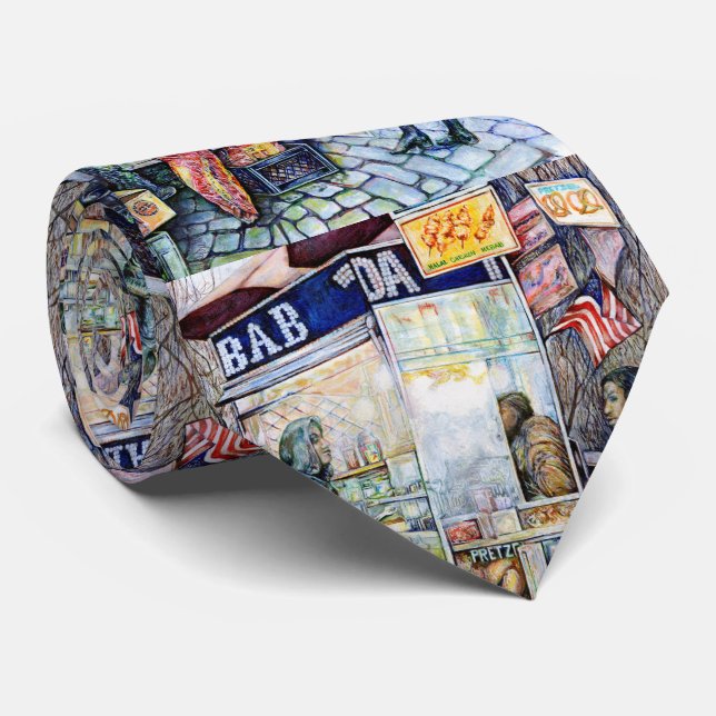 Cravate Dans l'amour avec les problèmes, et dans les probl (Roulé)