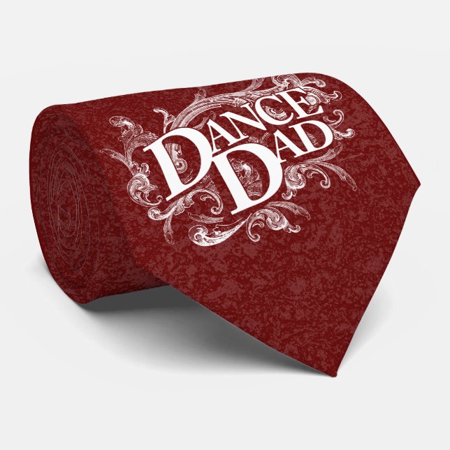 Cravate Danse papa (Roulé)
