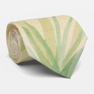 Cravate d'aquarelle monogramme