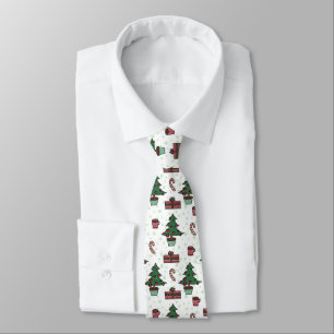 Cravate d'arbre de Noël