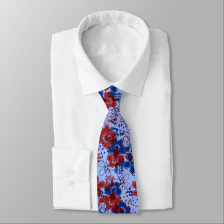 Cravate Daytrip Floral Vintage Recto-Verso