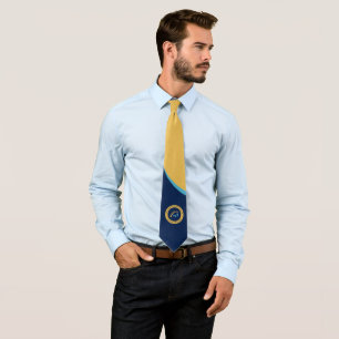 Cravate DCF Seal Neck Tie - Alternative Gold