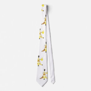 Cravate de banana split