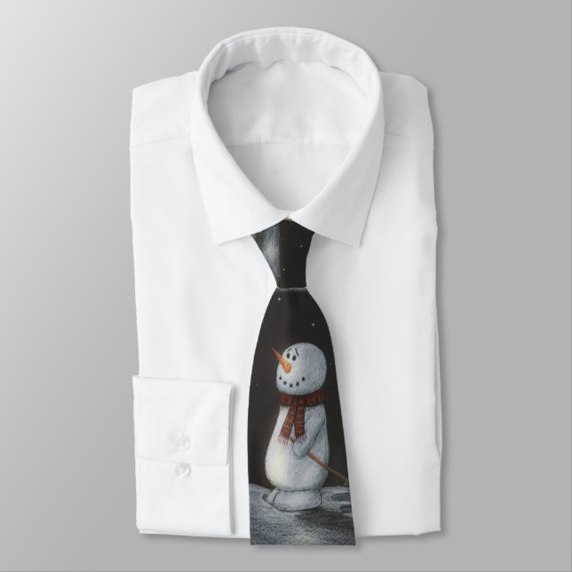 Cravate de bonhomme de neige (Attaché)
