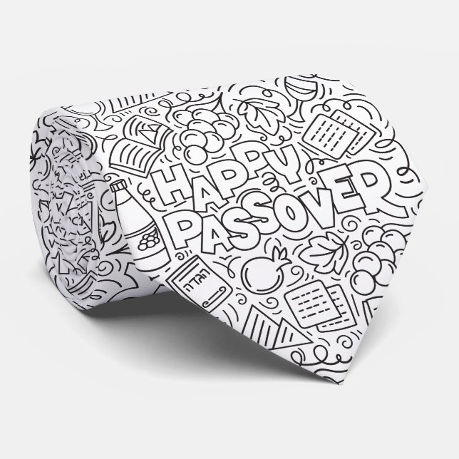 Cravate de cadeau de Pâque (Roulé)