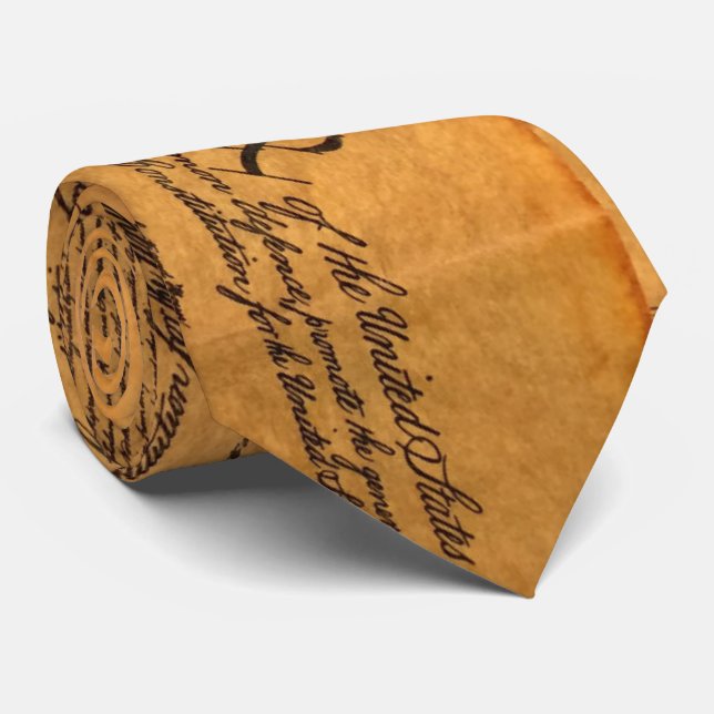 Cravate de constitution de la politique des (Roulé)