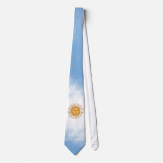 Cravate de drapeau de l'Argentine