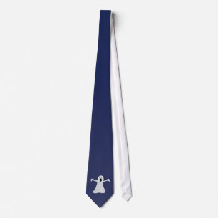 Cravate de fantôme dans le bleu