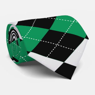 Cravate de JACQUARD Moss Green