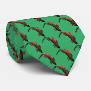 Cravate de la faune de Lizard