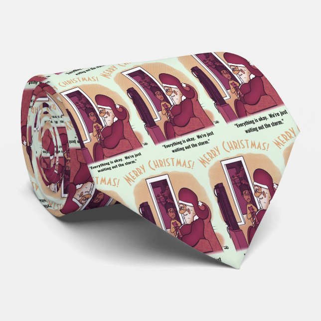 Cravate de la tempête de vacances (Roulé)