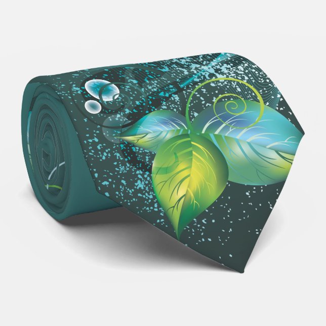 Cravate de l'art abstrait 24 (Roulé)