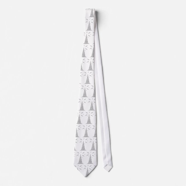 Cravate de motif d'antenne (Devant)