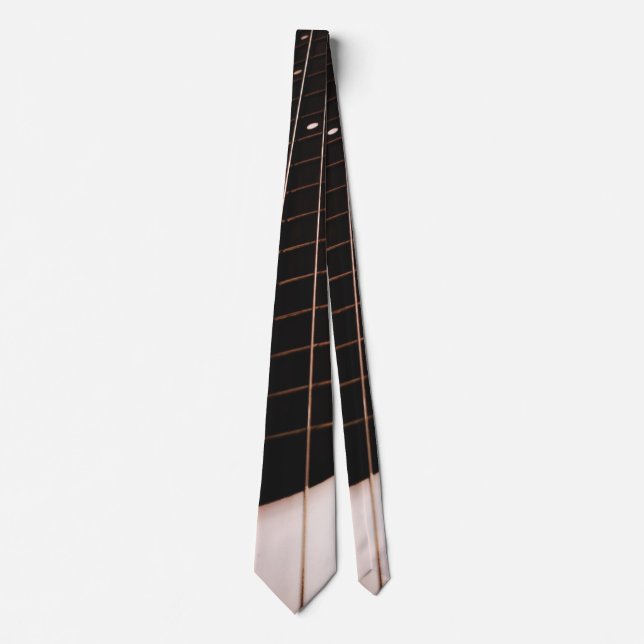 Cravate de musique du cou 2-Sided de guitare basse (Devant)