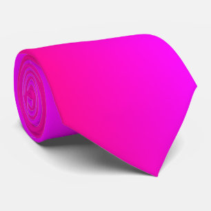 Cravate de néon rose violet
