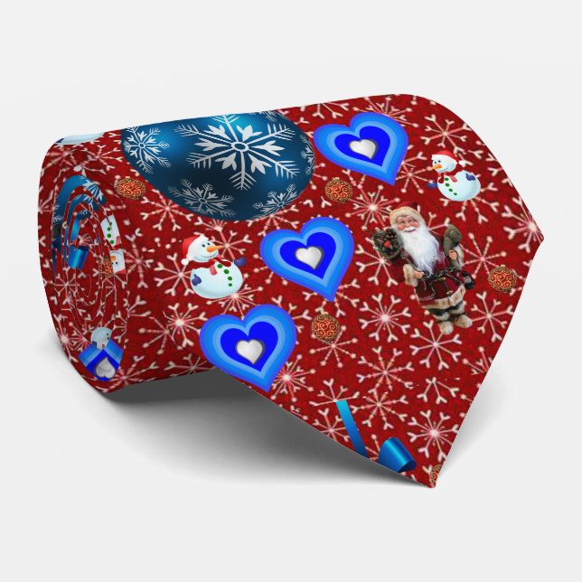 Cravate de Noël (Roulé)