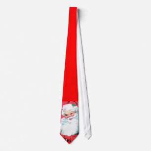 Cravate de Noël du père noël