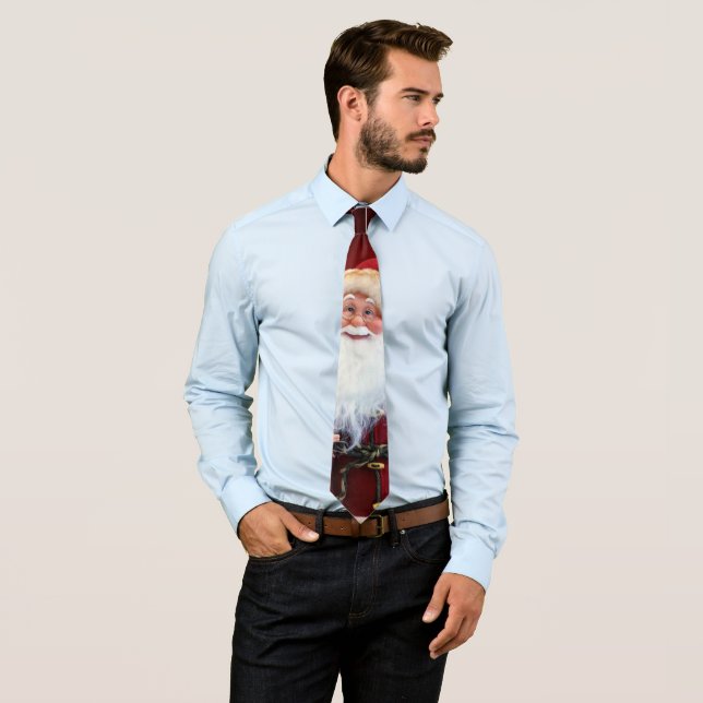 Cravate de Noël, Père Noël (En situation)