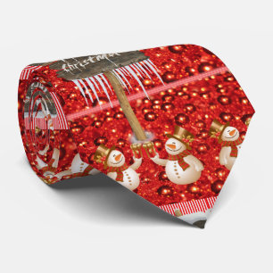 Cravate de Noël, Snowman