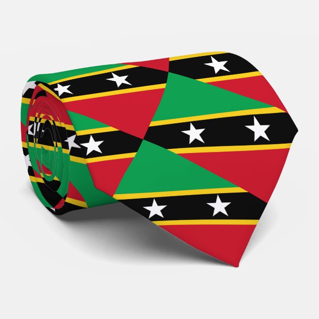 Cravate de Paul McGehee "St Kitts et Niévès" (Roulé)