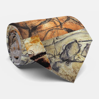 Cravate de peintures de caverne de Chauvet