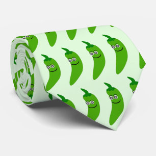 Cravate de poivre chili vert