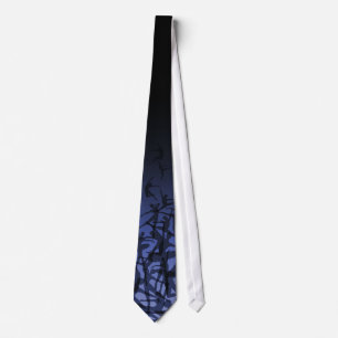 Cravate de silhouette de ballet (saphir)