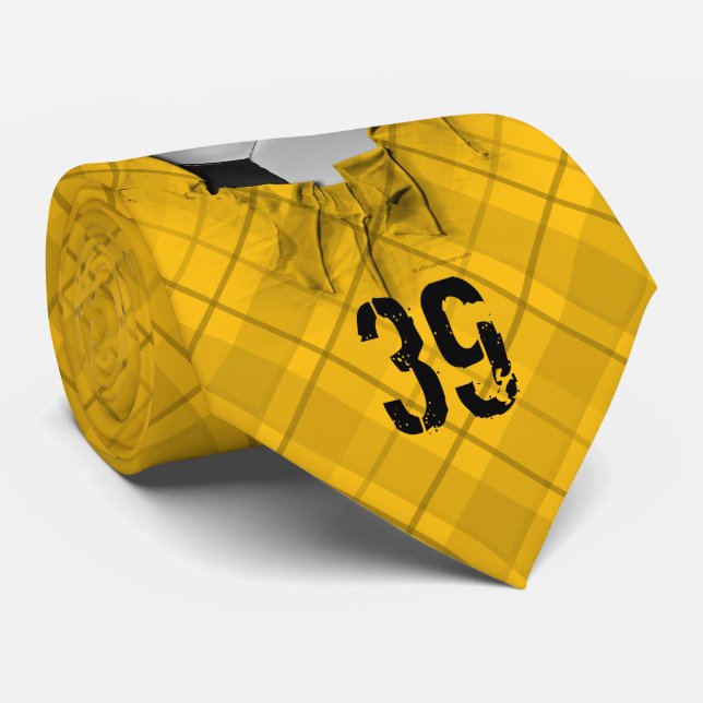 Cravate de soccer tordu (personnalisé) (Roulé)