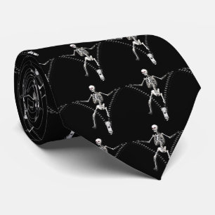 Cravate de squelette Zipper