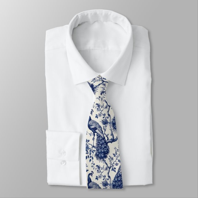 Cravate de style Chinoiserie (Attaché)