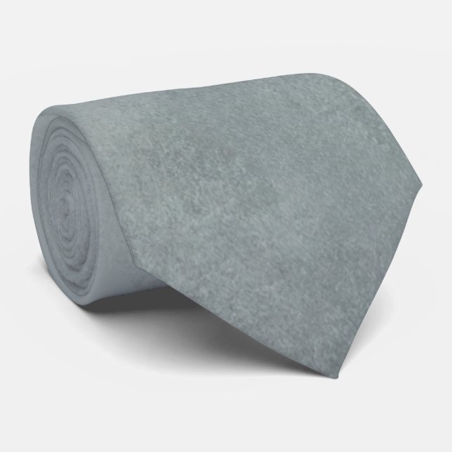 Cravate de style gris neutre (Roulé)