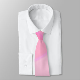 Cravate de tourbillons roses