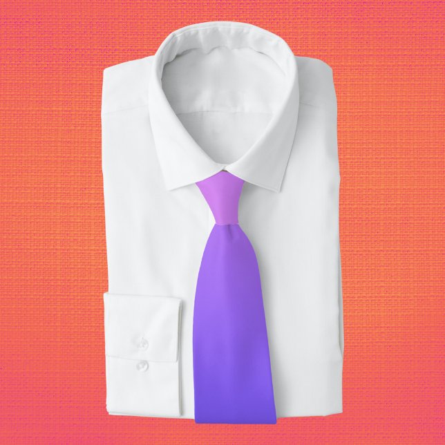 Cravate Dégradé violet et bleu (Créateur téléchargé)