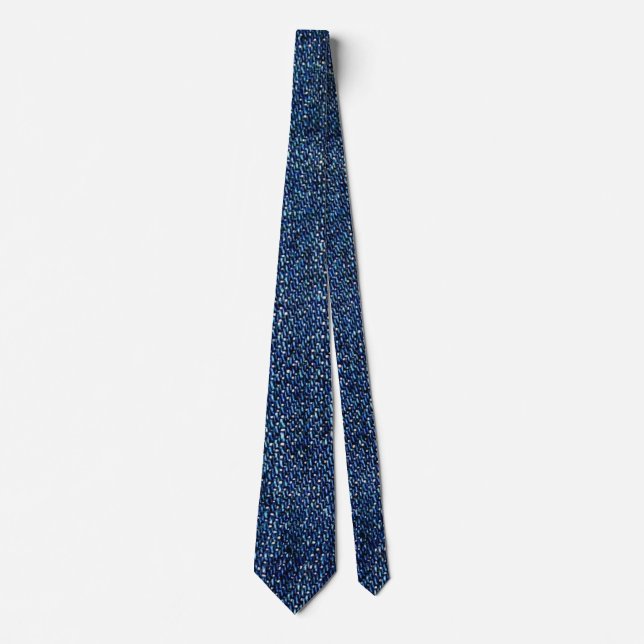 Cravate Denim foncé (Devant)
