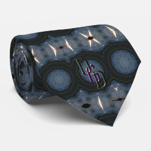 Cravate Denim Swirl