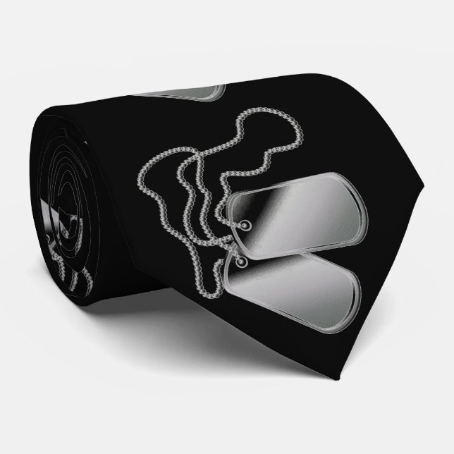 CRAVATE DES BALISES DE CHIENS MILITAIRES (Roulé)