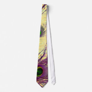 Cravate Des cadeaux de Peacock Violet