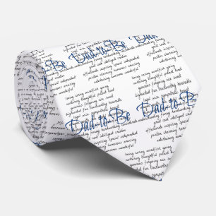 Cravate Des mots pour que papa soit