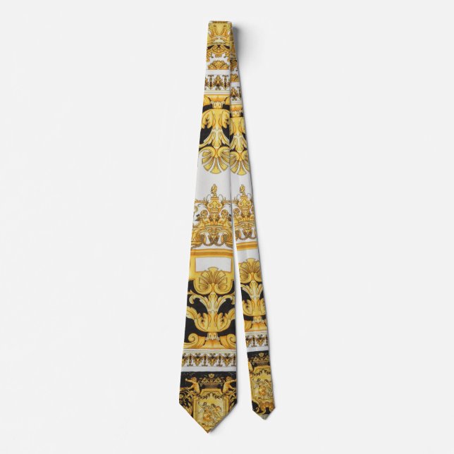 Cravate Design baroque (Devant)
