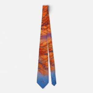 Cravate Designer Tie, original designs colorful nature