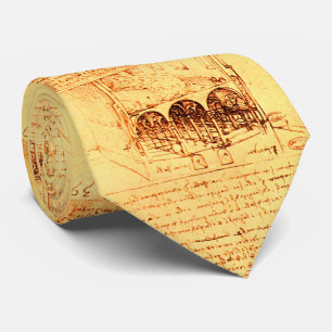 Cravate DESSIN ARCHITECTURAL RENAISSANCE par Leonardo